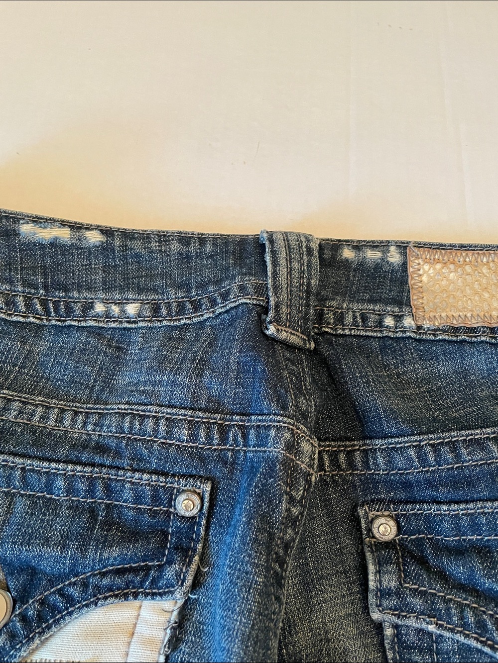 Miss Me Dark Blue Straight Leg Jeans - Picture 11 of 11